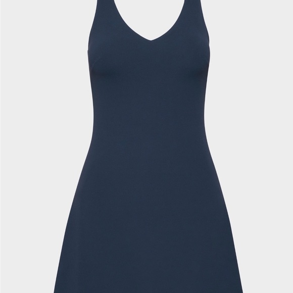💙 Aritzia Overhead V-Neck Sports Dress | Navy | Size L | NWT 💙 - Picture 4 of 7